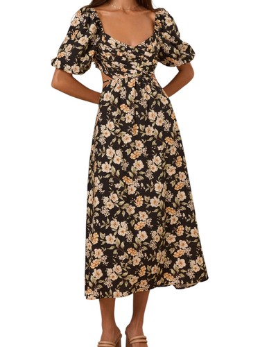 Nwt blu pepper floral puff - nwt,