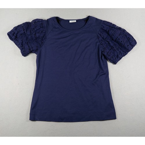 Akris punto navy - punto, crochet