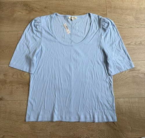 Nwt madewell puff sleeve top - puff,