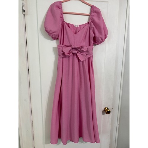 Blu pepper pink puff sleeve - pepper,