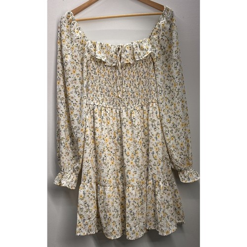 Blu pepper smocked puff long - smocked,