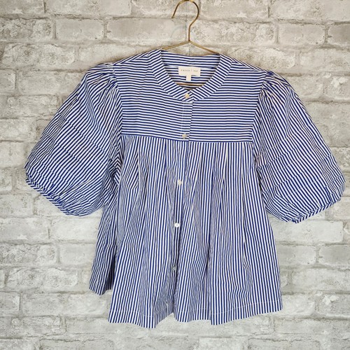 Entro top blue white stripe - entro,