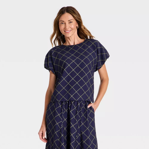 Women short puff sleeve - short,