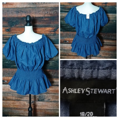 Ashley stewart top plus - ashley,
