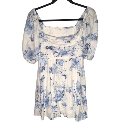 Blu pepper dress womens large - blu,
