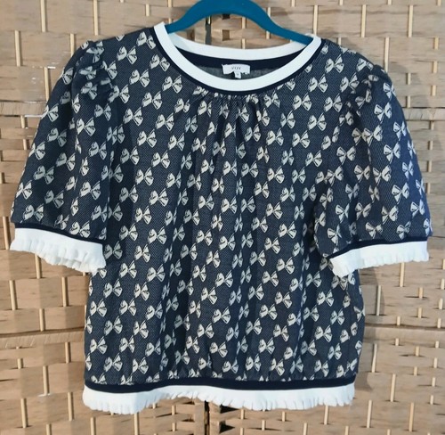 Voy women navy bow print - voy, women's