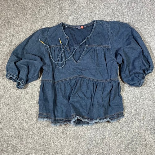 Pilcro anthropologie chambray - anthropologie,