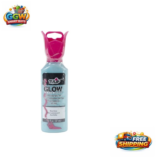 Puff glow blue acrylic craft - glow,